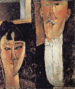 Bride and Groom Amedeo Modigliani